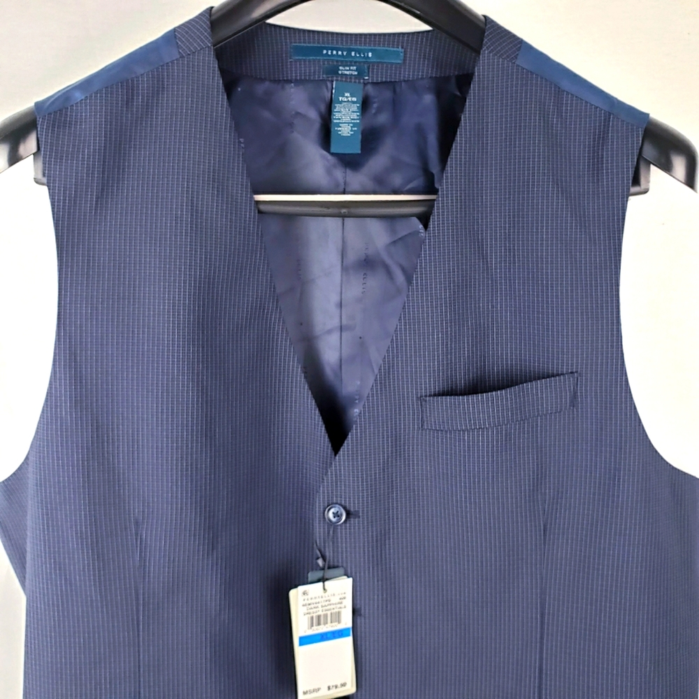 Perry Ellis Men's Waistcoat